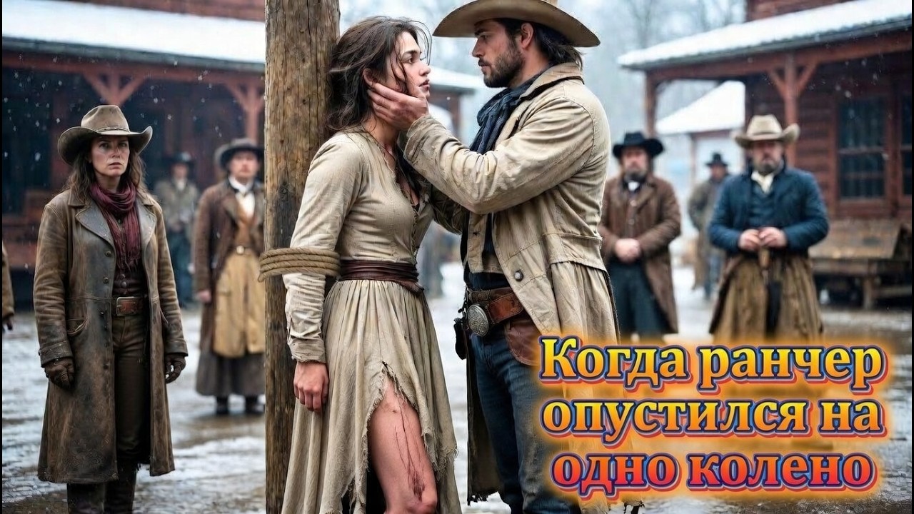 Пожалуйста… не смотрите на меня», — плакала она, пока ранчер не опустился на одно колено.