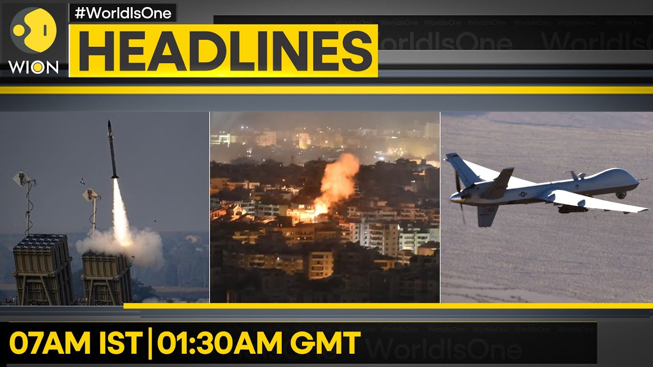 Israel-Hamas War: Israel Starts Raids In Lebanon | IDF Hits Hezbollah's Air Missile | WION Headlines