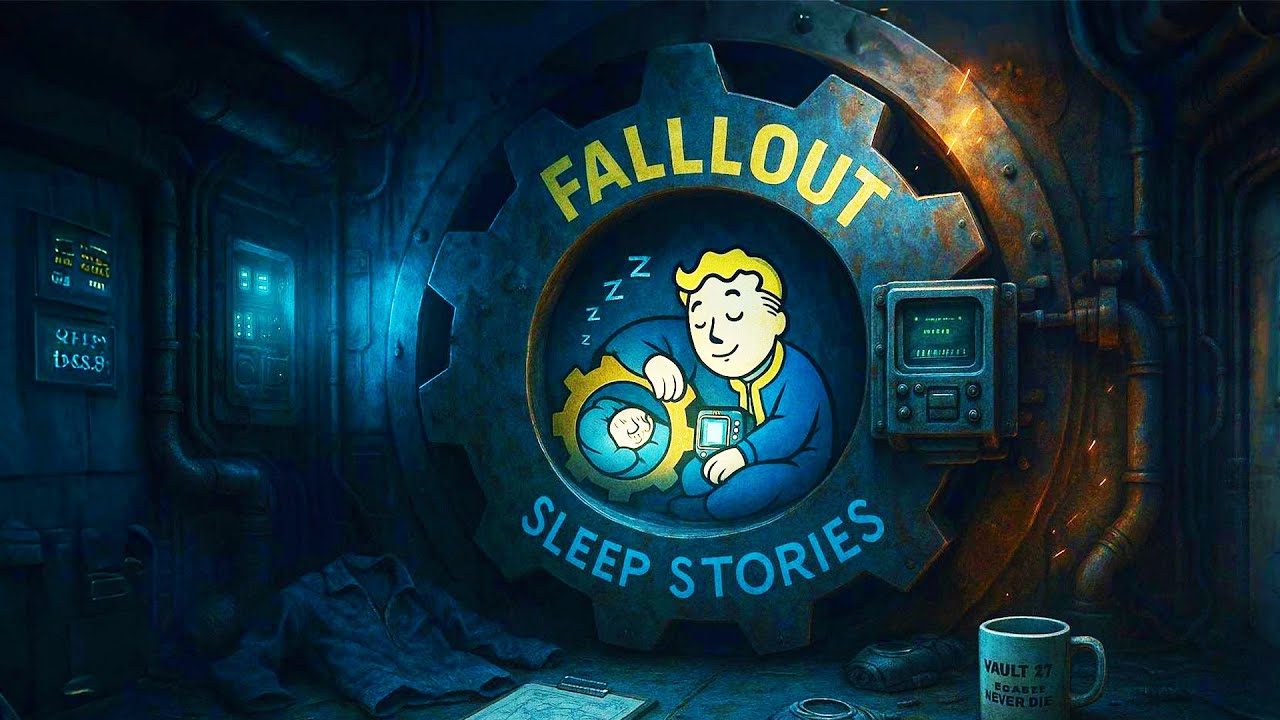 Gears & Secrets: Tales from Forgotten Vaults | Fallout Bedtime Stories | Fallout ASMR for Sleep