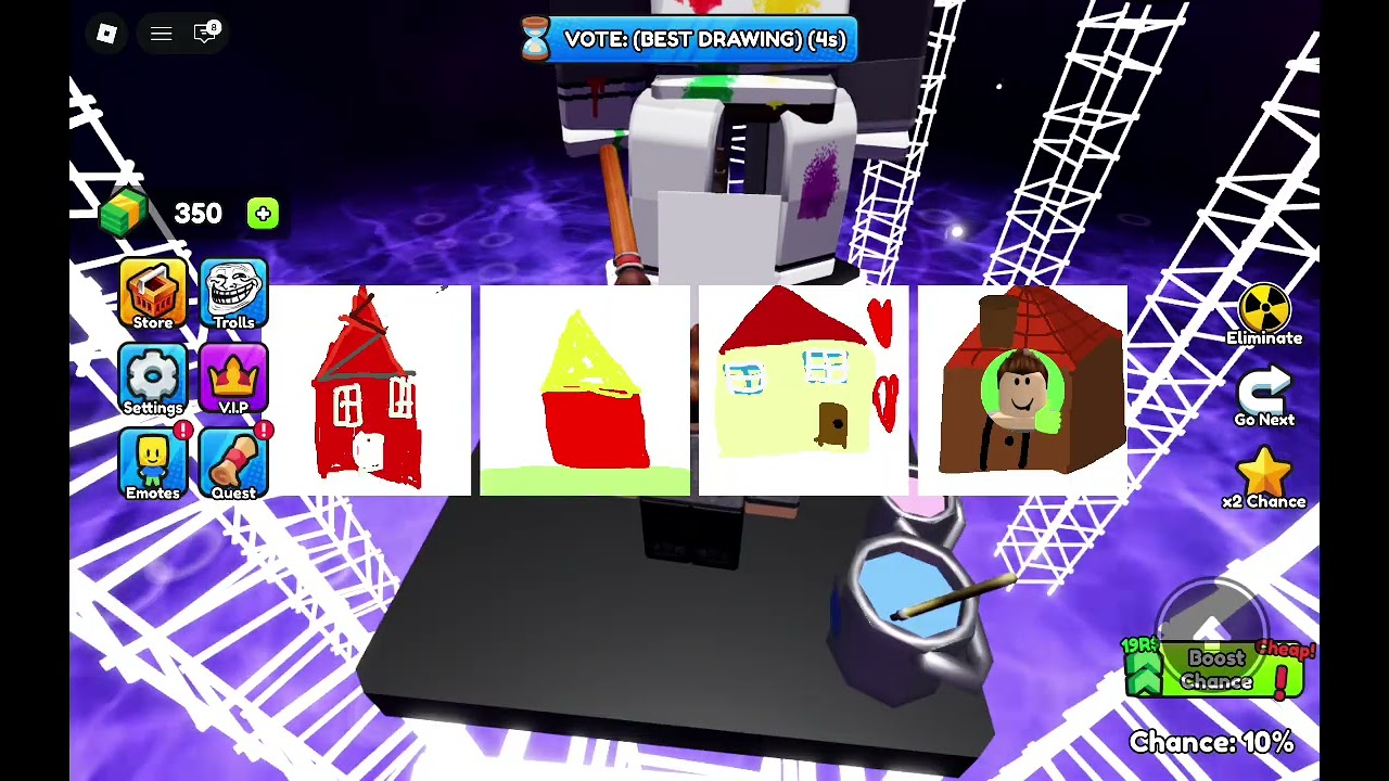 Draw or Oof! #draworOff #roblox 