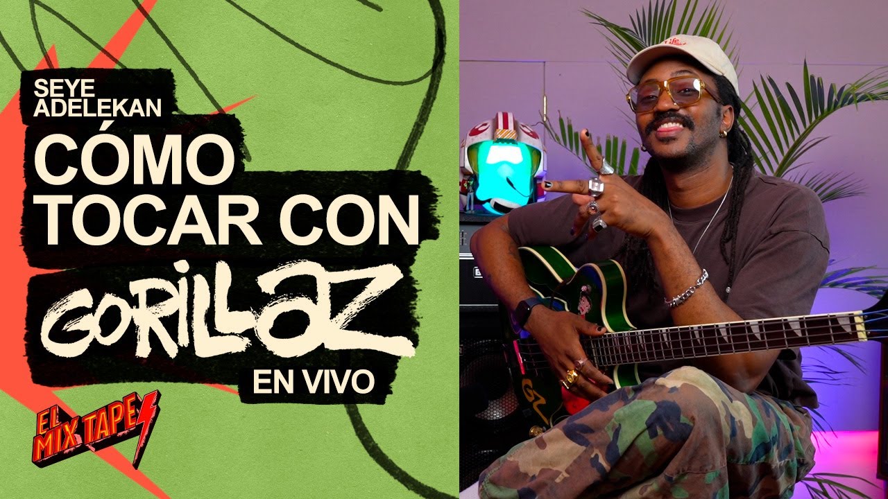 As&iacute; es tocar con Gorillaz en vivo 🎸 Seye Adelekan | elMixTape