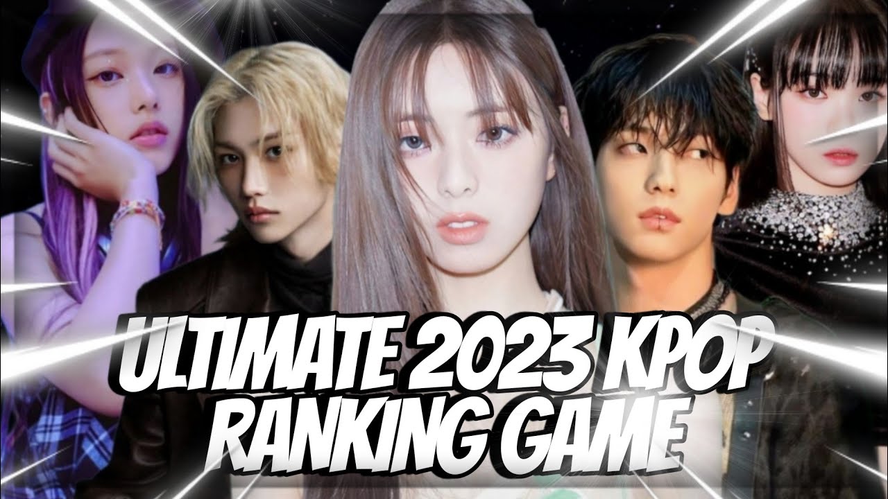 ULTIMATE 2023 KPOP GAME | RANKING GAME 👑