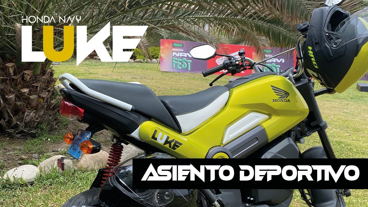 LUKE - EP8 - NUEVO ASIENTO DEPORTIVO DOS NIVELES - HONDA NAVI
