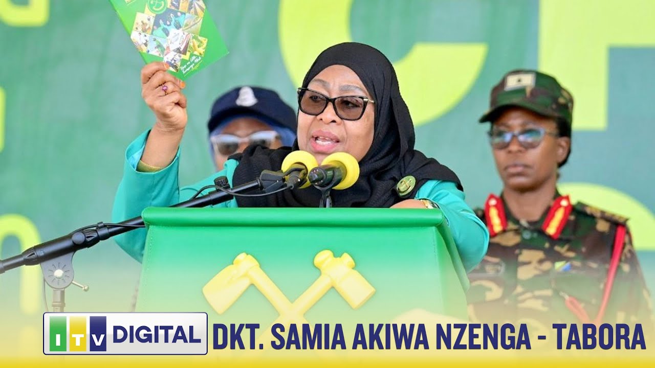 🔴 MGOMBEA URAIS CCM DKT. SAMIA AKIWA NZEGA MJINI - TABORA..... SEPTEMBA 10, 2025