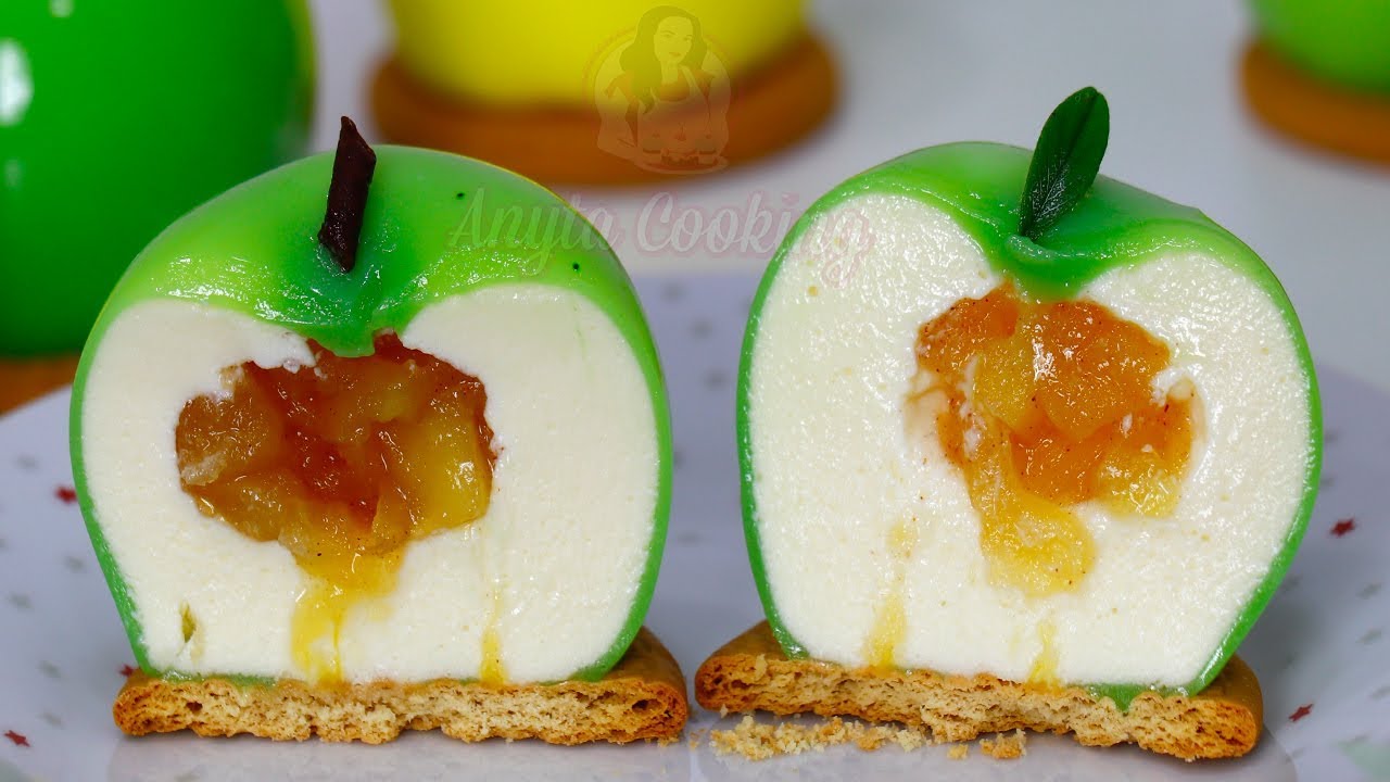 Prajitura Mere-Entremet l Anyta Cooking