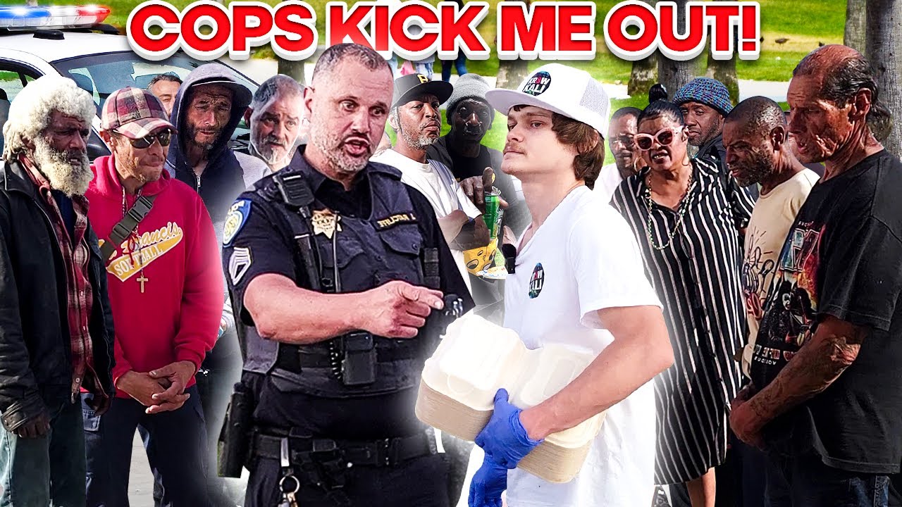 (COPS KICK ME OUT!) Smoking 100 Pounds Of Beef Ribs For The Homeless!