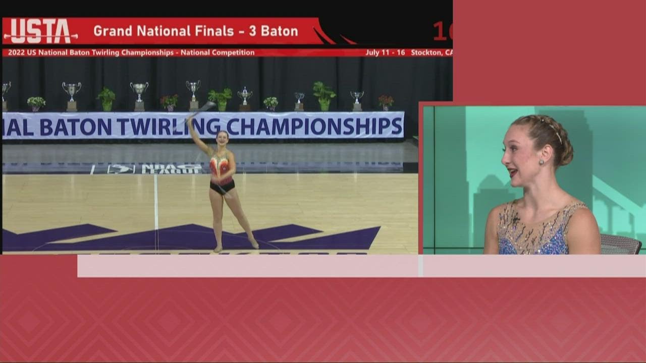 Baton Twirling Former Willoughby South student to compete in the World Championships in Italy