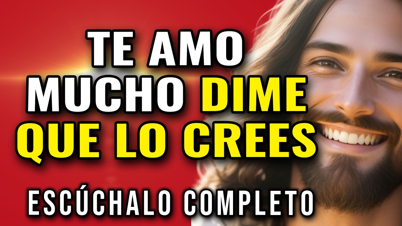 MENSAJE DE DIOS TODOPODEROSO QUE TE DICE HOY, TE AMO POR SIEMPRE, DIME QUE LO CREES | Dios Es Bueno