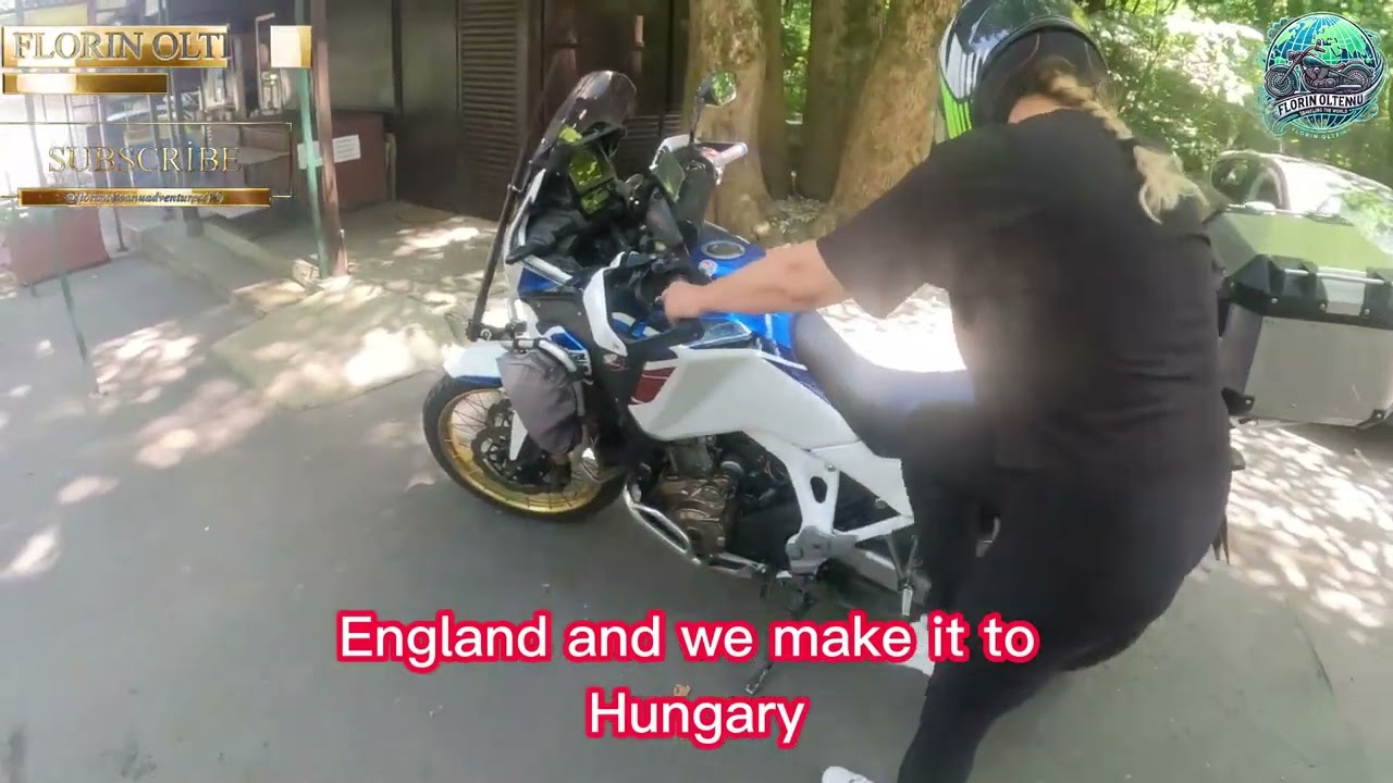 Florin Olteanu Continues His Motorcycle Adventures in Hungary#hungary  #travelhungary