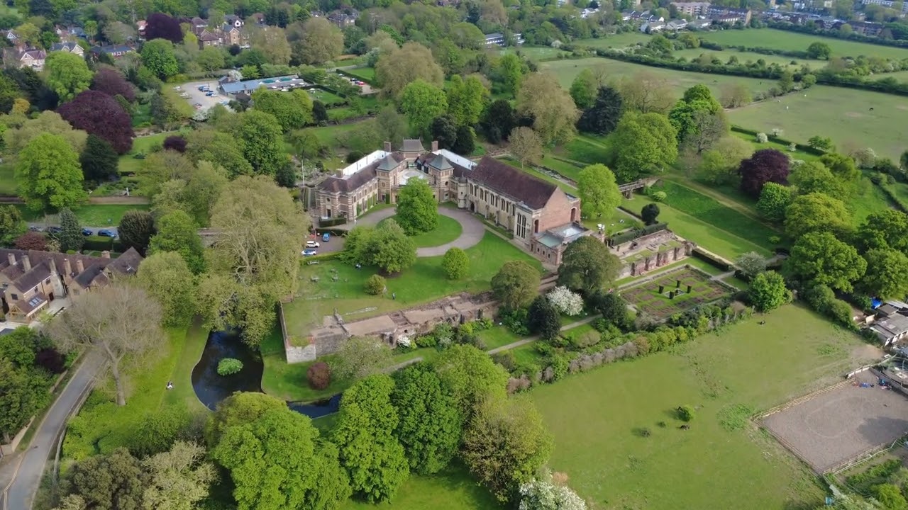 London Skies (Eltham palace) RAW Drone Footage - Eltham