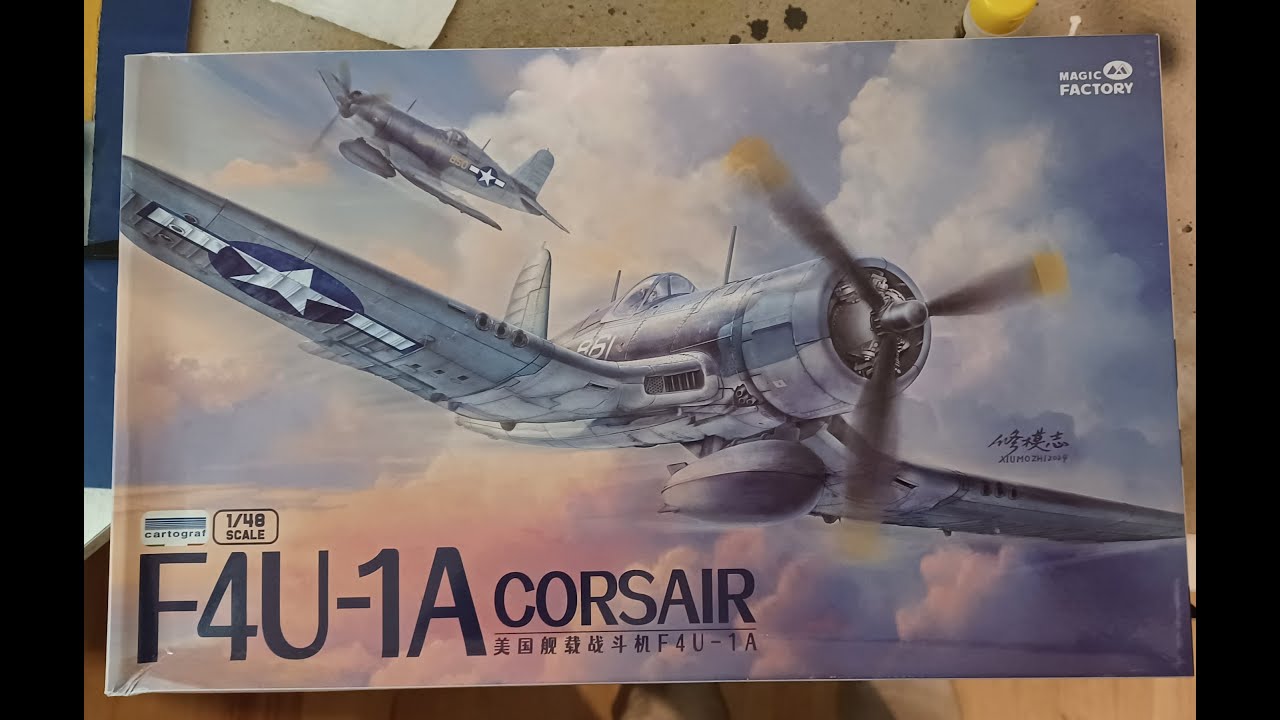 Greg Boyington 1/48 Magic Factory Corsair F4U-1A