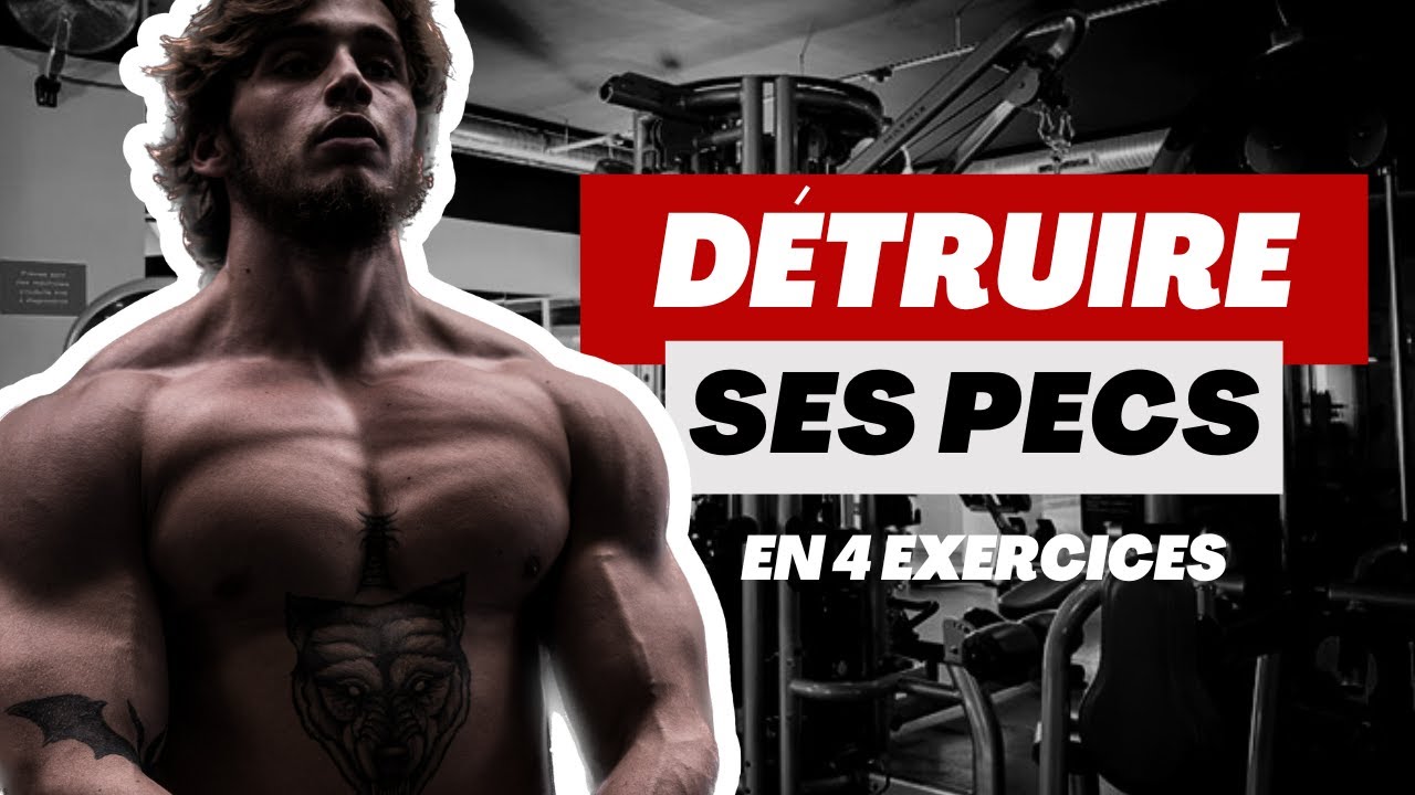 MA SÉANCE PECTORAUX : DES PECS MASSIFS EN 4 EXERCICES