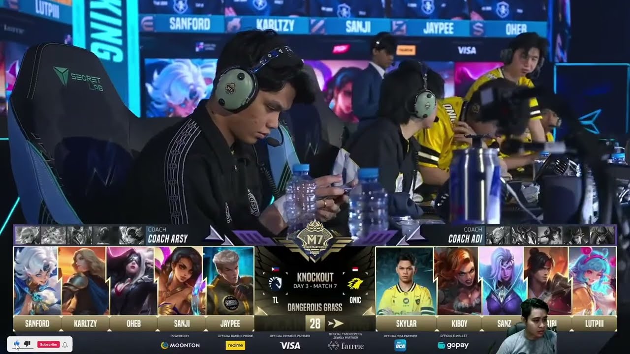 LIVE ONIC VS RRQ HOSHI w MPL ID S17