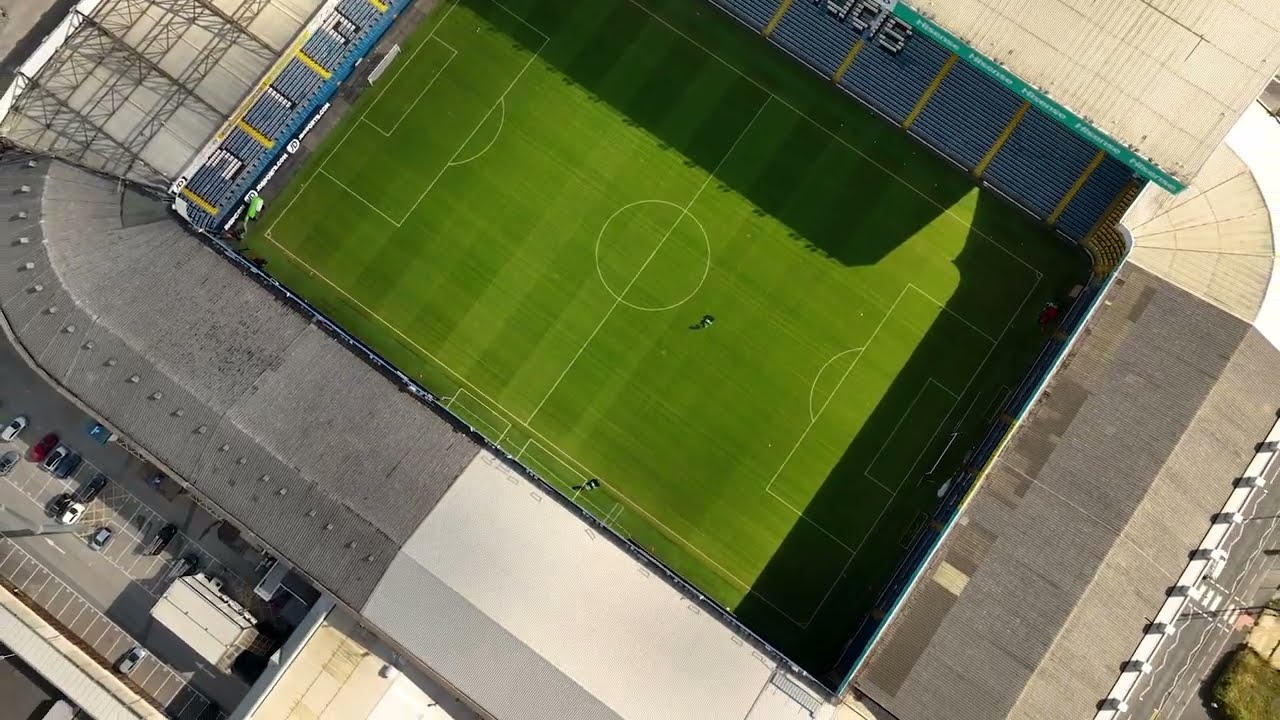 Elland Road, Leeds by Drone