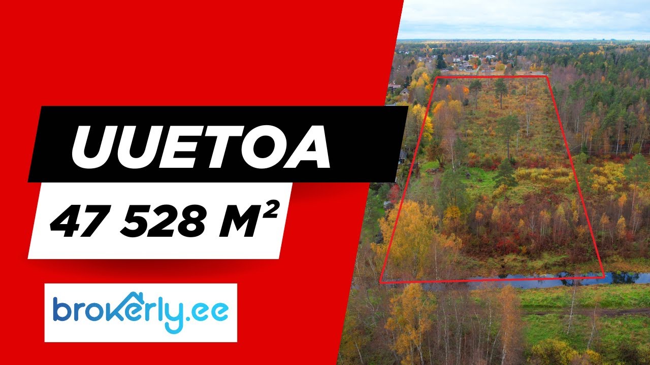 SUURE POTENTSIAALIGA MAA LUIGE ALEVIKUS, KIILI VALD / LAND WITH HIGH POTENTIAL IN LUIGE