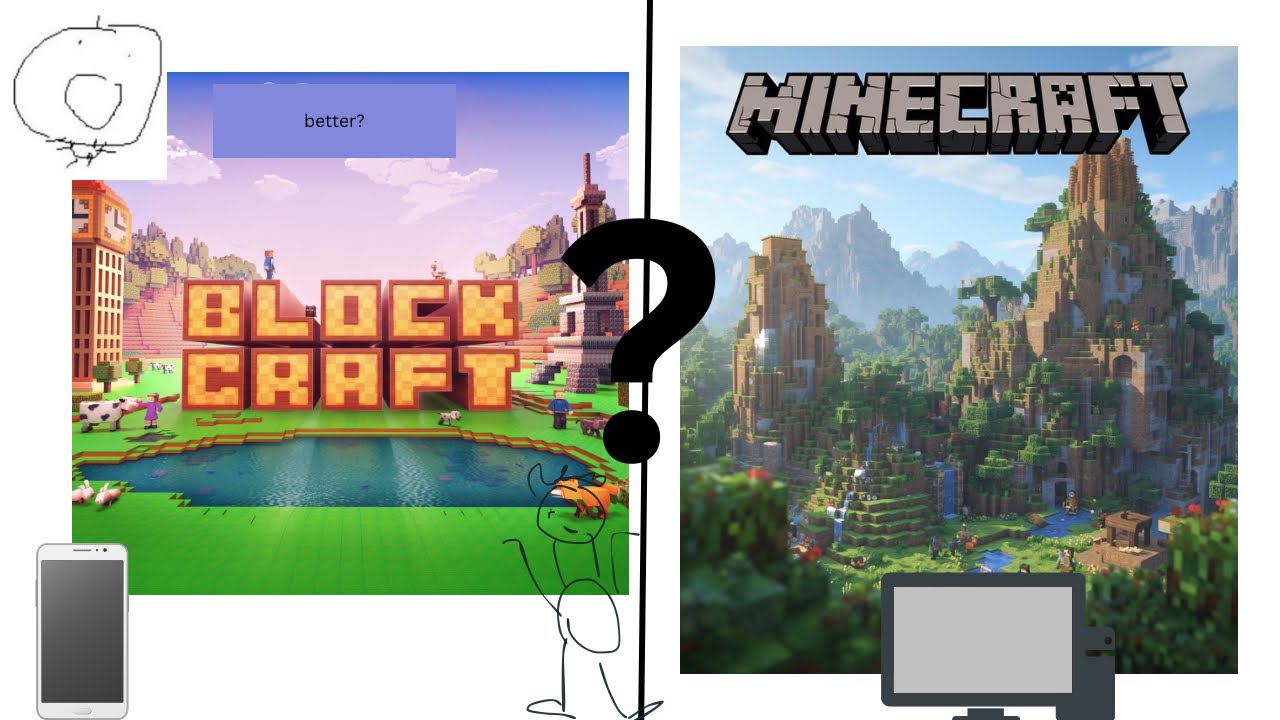 Block craft.  Is this better than Minecraft?