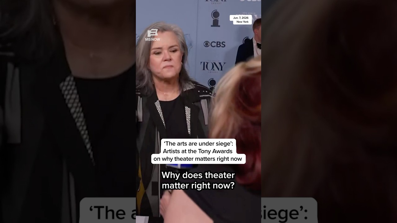 'The arts are under siege': Artists at the Tony Awards on why theater matters right now