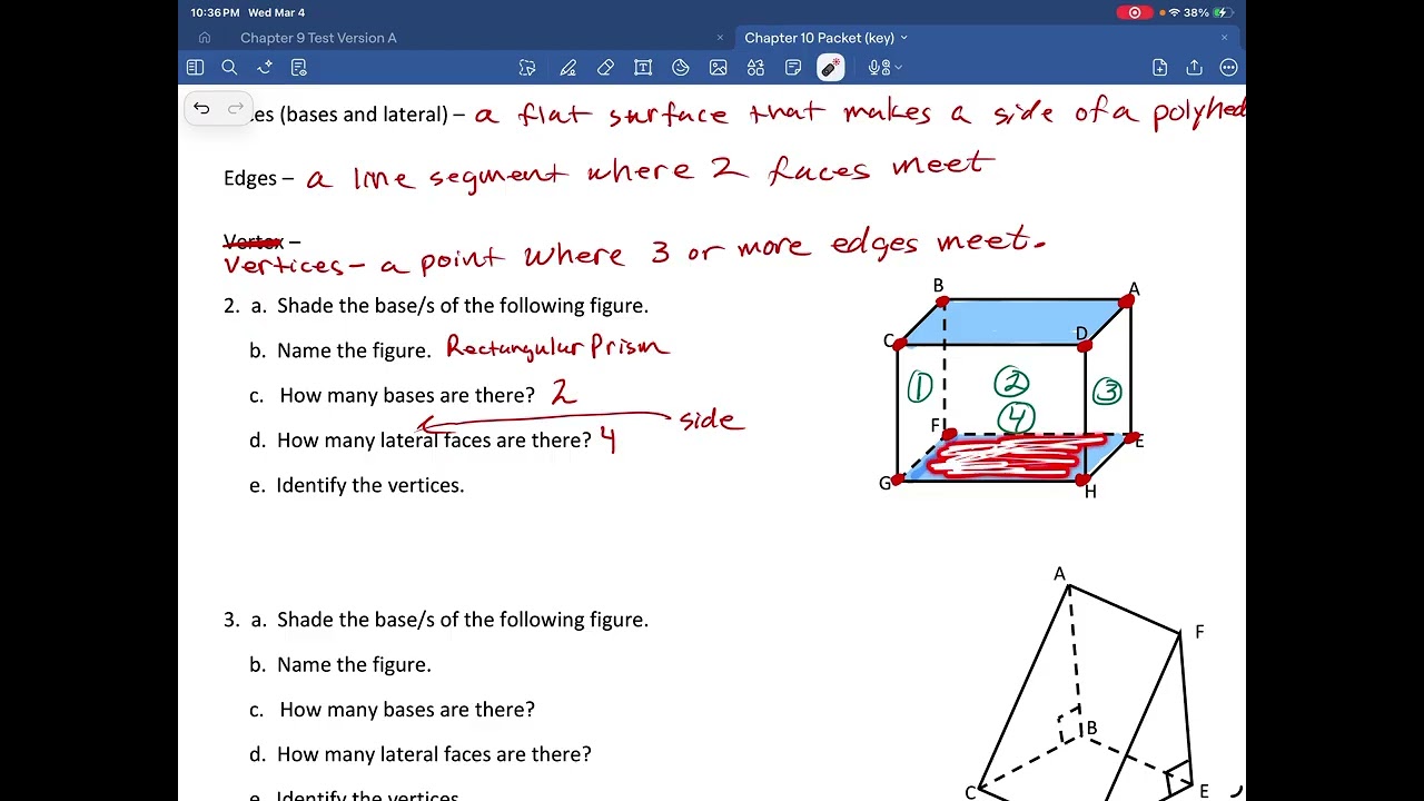 Lesson 10.1 Notes (Video)