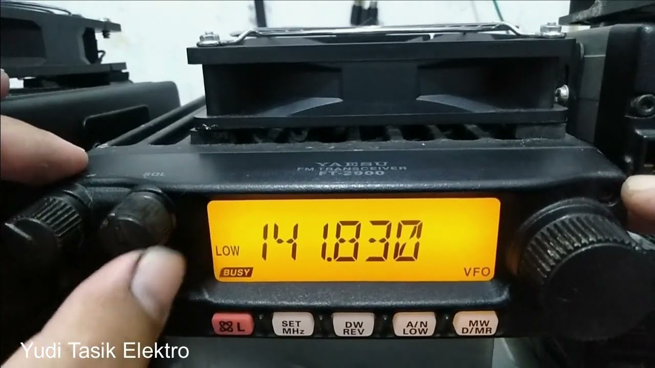 MENAMBAH TINGKAT SENSITIF RADIO RIG YAESU FT 2900