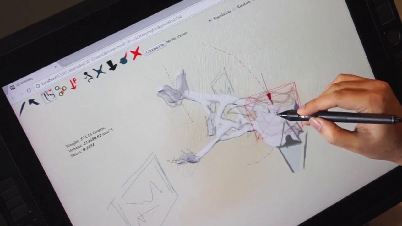DreamSketch: Early Stage 3D Design Explorations with Sketching and Generative Design