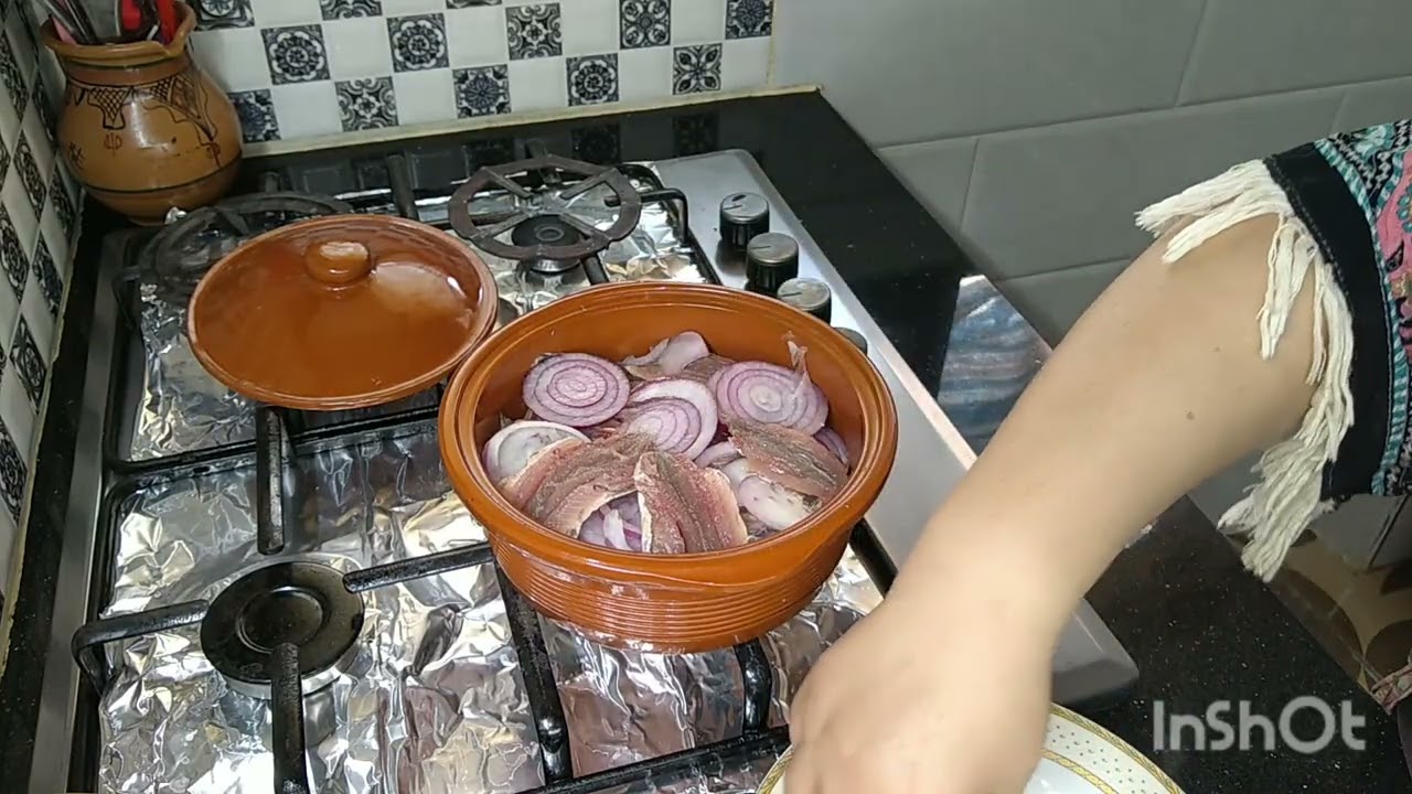 سردين بالبصل طبق قديم 