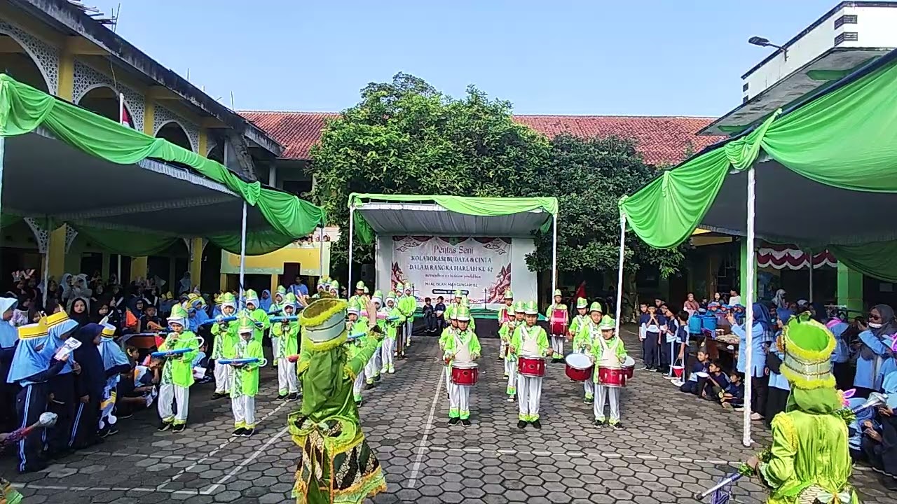 Marching Band Cahaya Nada MI Al Islam Mangunsari 02 - Harlah ke-67 #madrasah #harlah #marchingband
