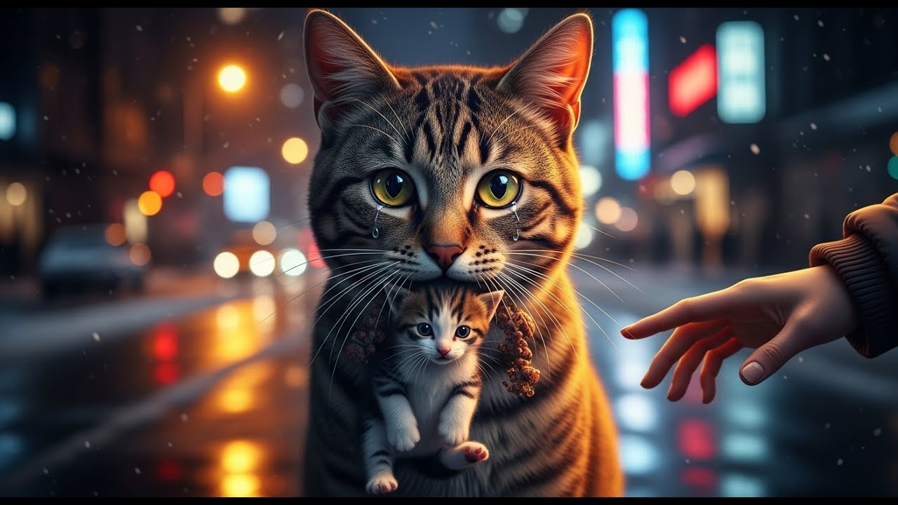 A Mother Cat’s Love Will Make You Cry 💔🐱 (True Rescue Story)