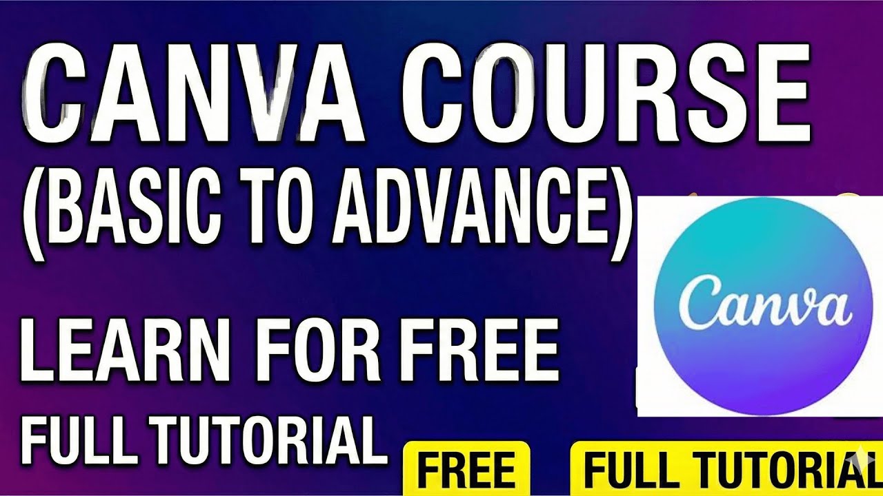 Canva Course (Basic to Pro) | Learn Canva Free in Urdu/Hindi | Full Beginner Tutorial