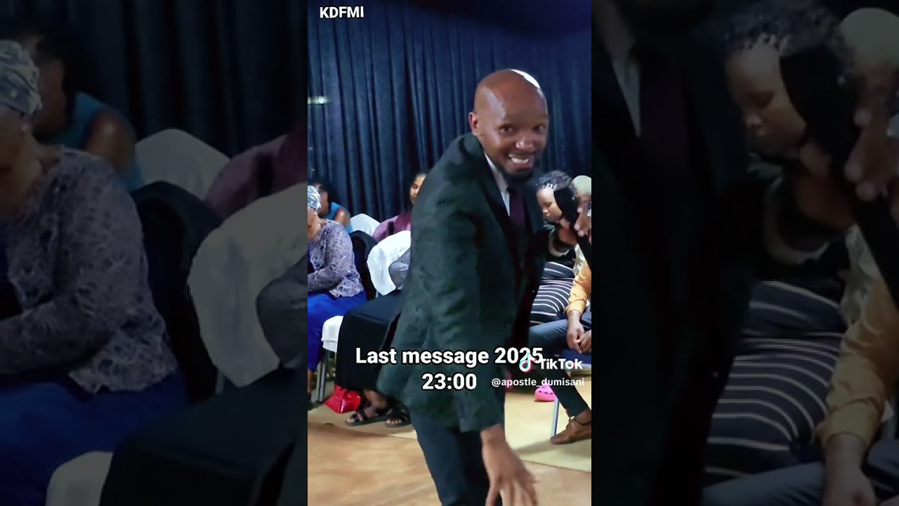 Last Message of 2025 @dumisanisimons 