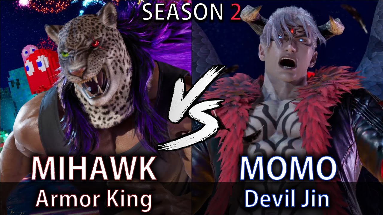 MIHAWK (Armor King) vs MOMO (Devil Jin) - [Season 2] [Tekken 8] (REPLAY)
