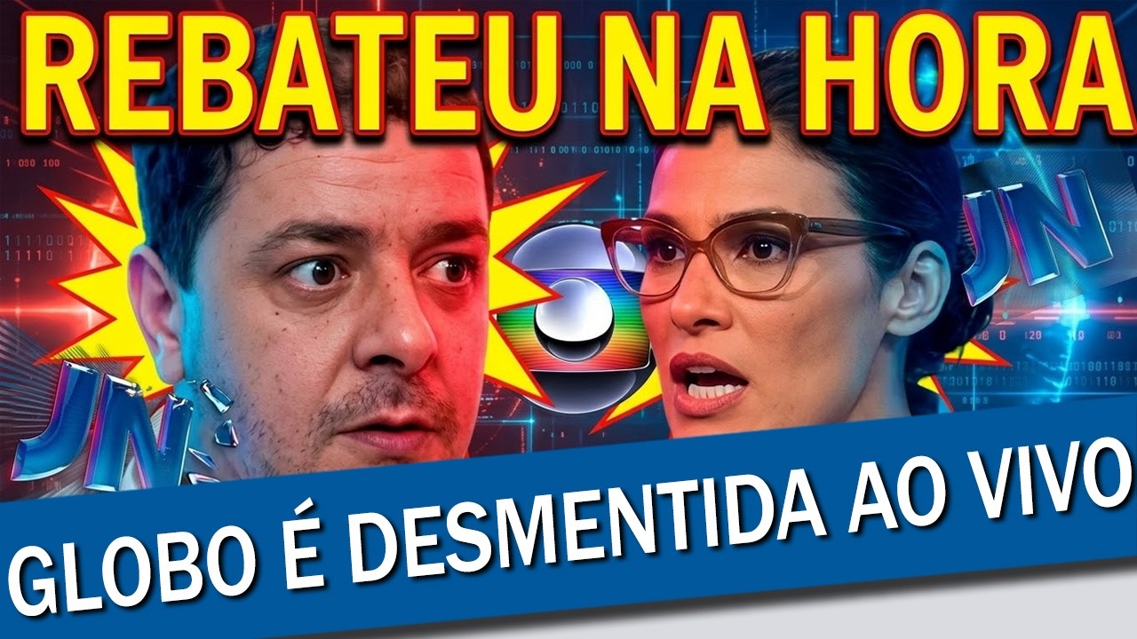 JN ATACA LULINHA, MAS ADVOGADO REBATE E DESMENTE AO VIVO NA GLOBO
