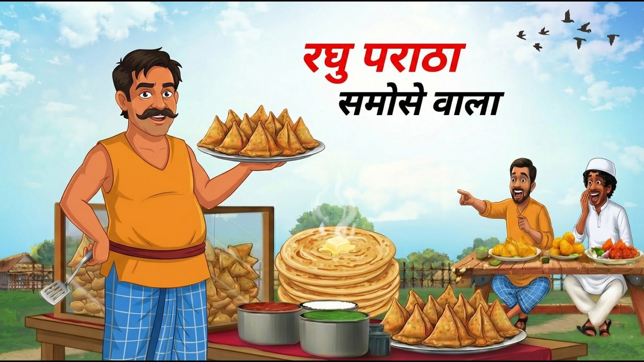 अफवाह की सच्चाई  | Raghu Paratha Samose Wala | Moral Story in Hindi