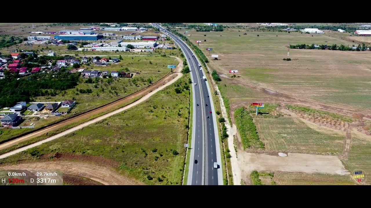 Bulevardul Theodor Pallady - Căldăraru (A0 - Nord Lot 4-Sud Lot 1) (08.2021)   4K ✈️