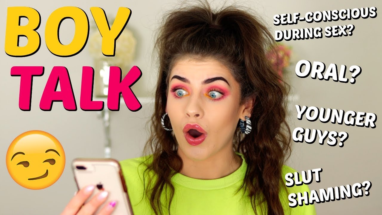 BOY TALK! Signs he likes you, texting first & friends with benefits! | Jessie B