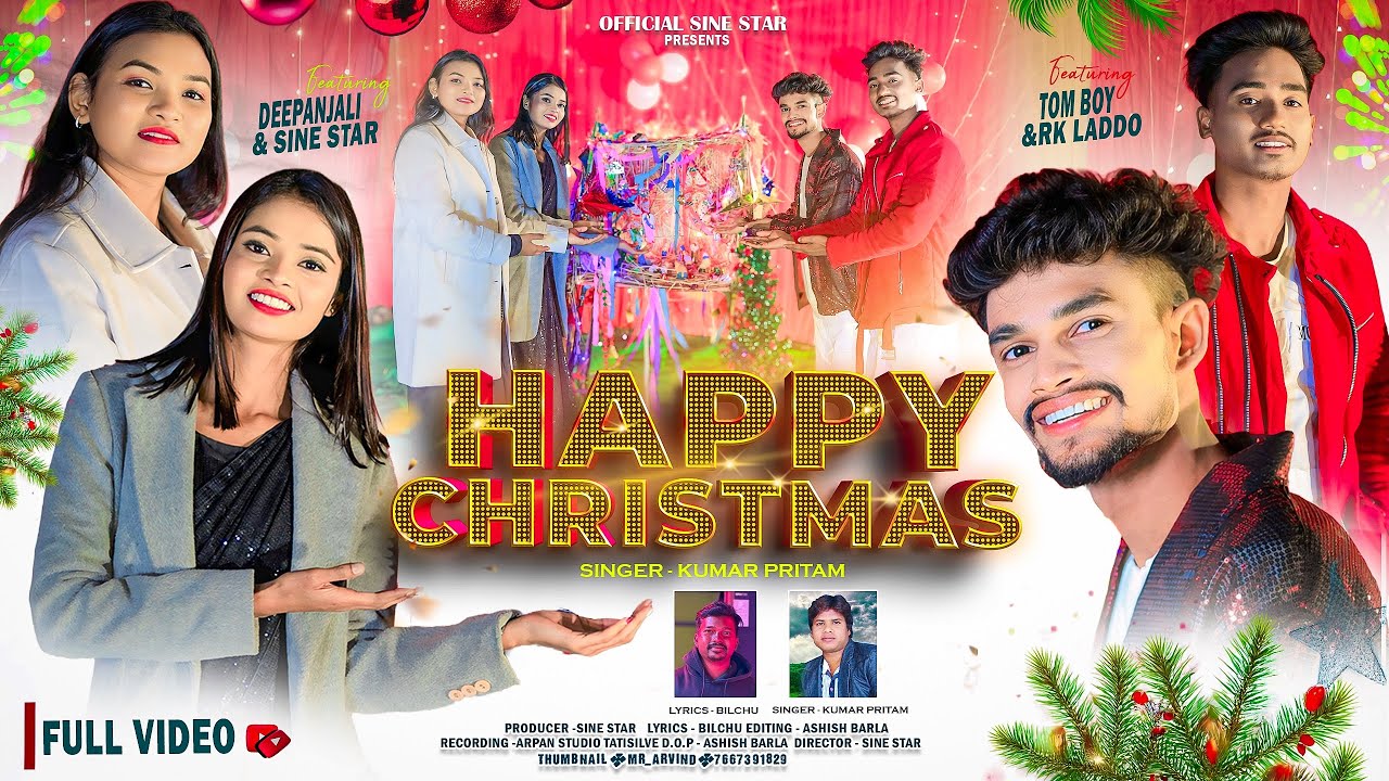 #🎄VIDEO // HAPPY CHRISTMAS / NEW YESHU MASHI SONG SINGER  KUMAR PRITAM / SINE STAR RK LADDO 2025/✝️