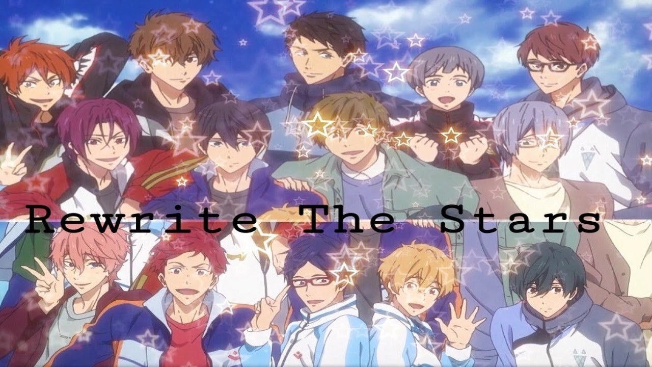 MakoHaru, SouRin, HiyoIku, ReiGisa, AsaKisu, MomoTori & NatsuNao- Rewrite The Stars