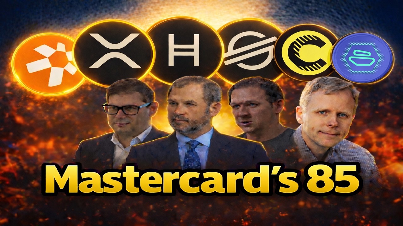 🔥Mastercard запускает партнерскую программу для криптовалют! Почему это важно для XRP, QNT и других!