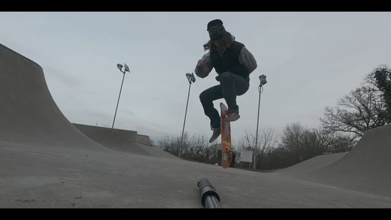 JackKnifed myself with the board