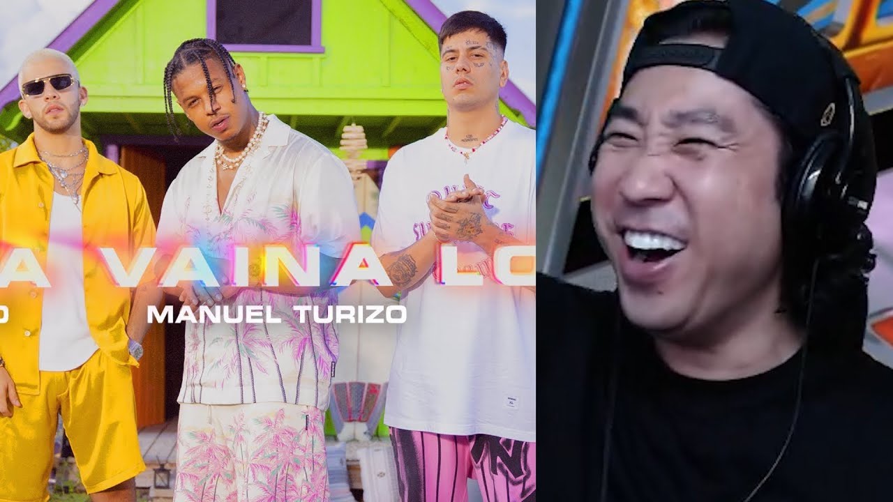 Coreano Loco reacciona a Una Vaina Loca 😁 Fuego, Duki y Manuel Turizo
