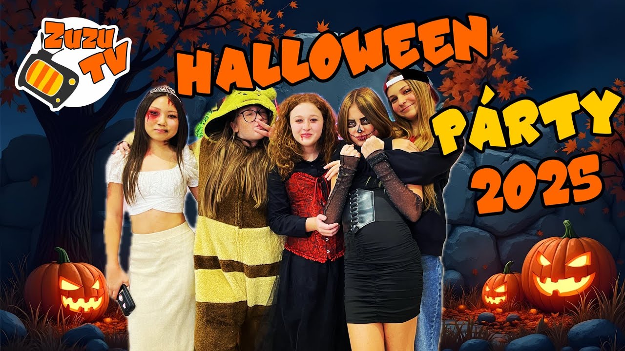 🎃 HALLOWEEN PÁRTY 2025 na ZuzuTV! 👻