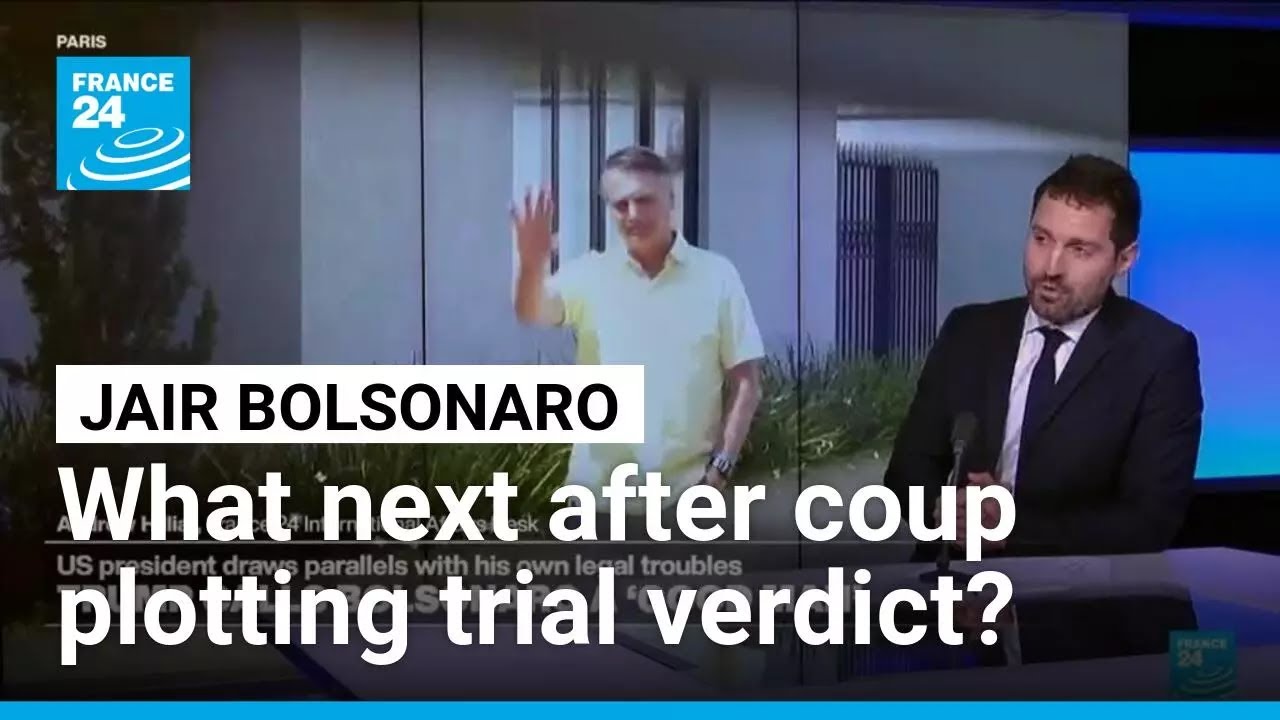 What next after Brazil's Bolsonaro given 27-year term for coup plotting? • FRANCE 24 English