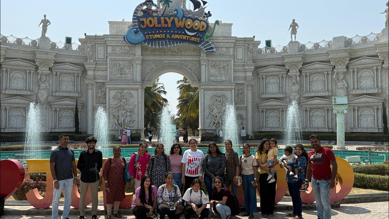 Jolly Ride🚘, Jollywood🎢🤹‍♂️ with my team🥰