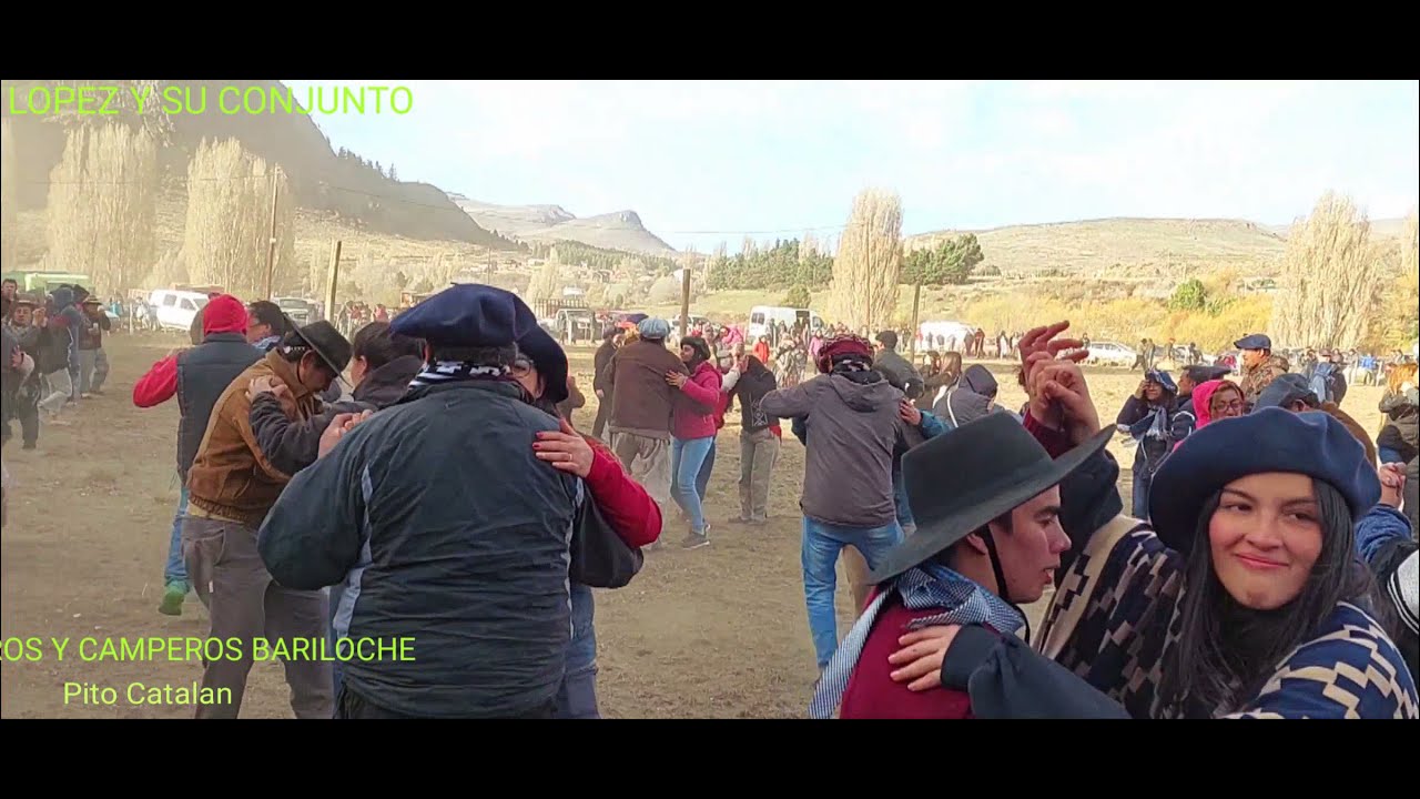 Baile campero con German Lopez y su conjunto en Campo de acuña