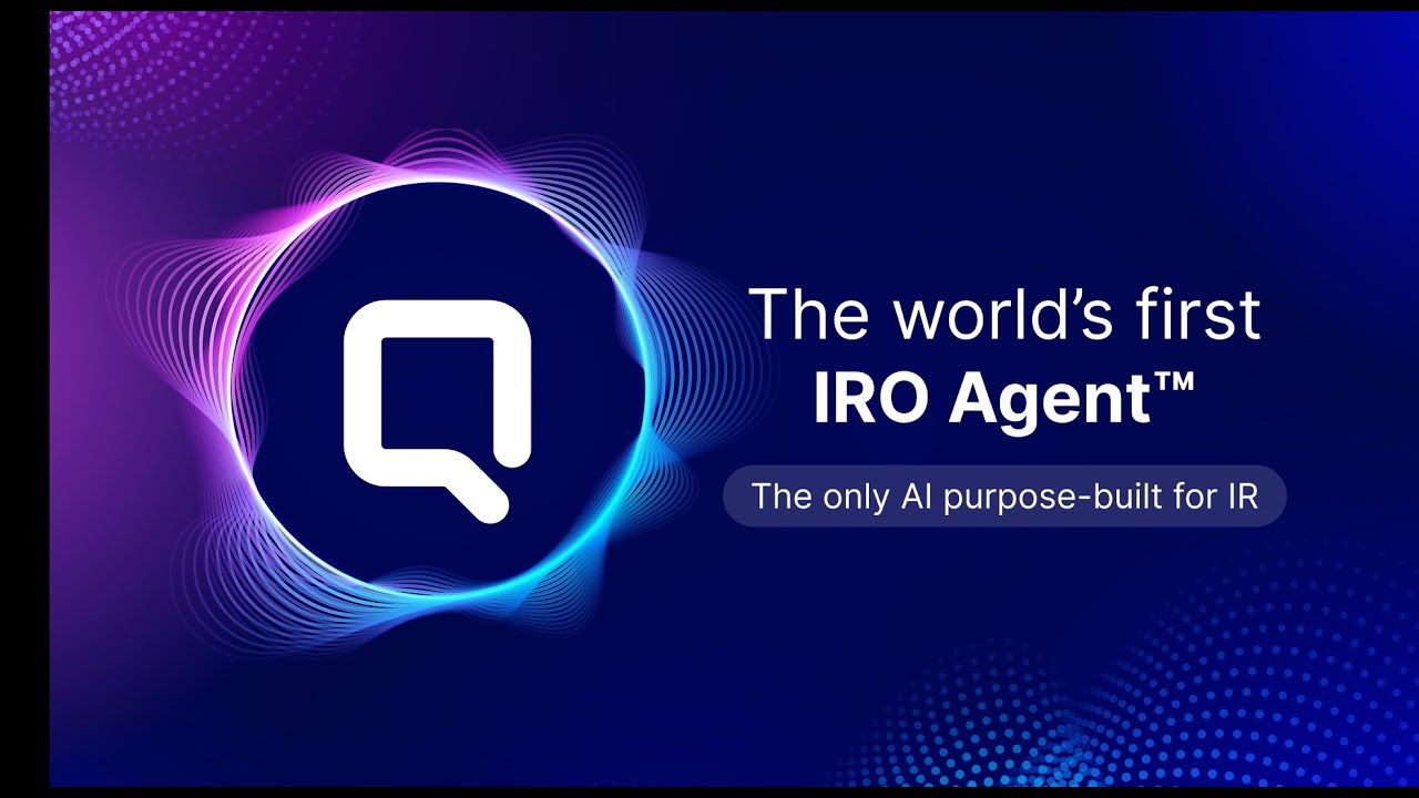 Q, The Industry's First IRO Agent is Now Live on the Q4 Platform