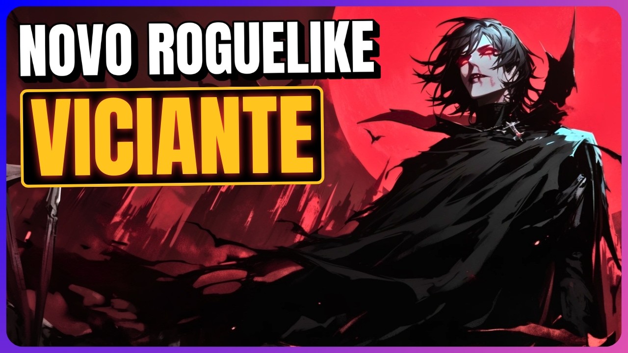 NOVO Roguelike Survivor de Vampiro VICIANTE! &bull; Night Swarm [DEMO]