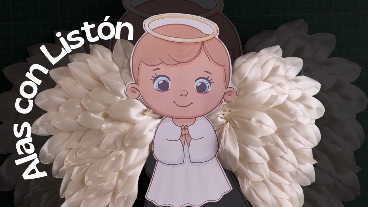 Cómo hacer alas de Angel para el día de muertos | Tutorial