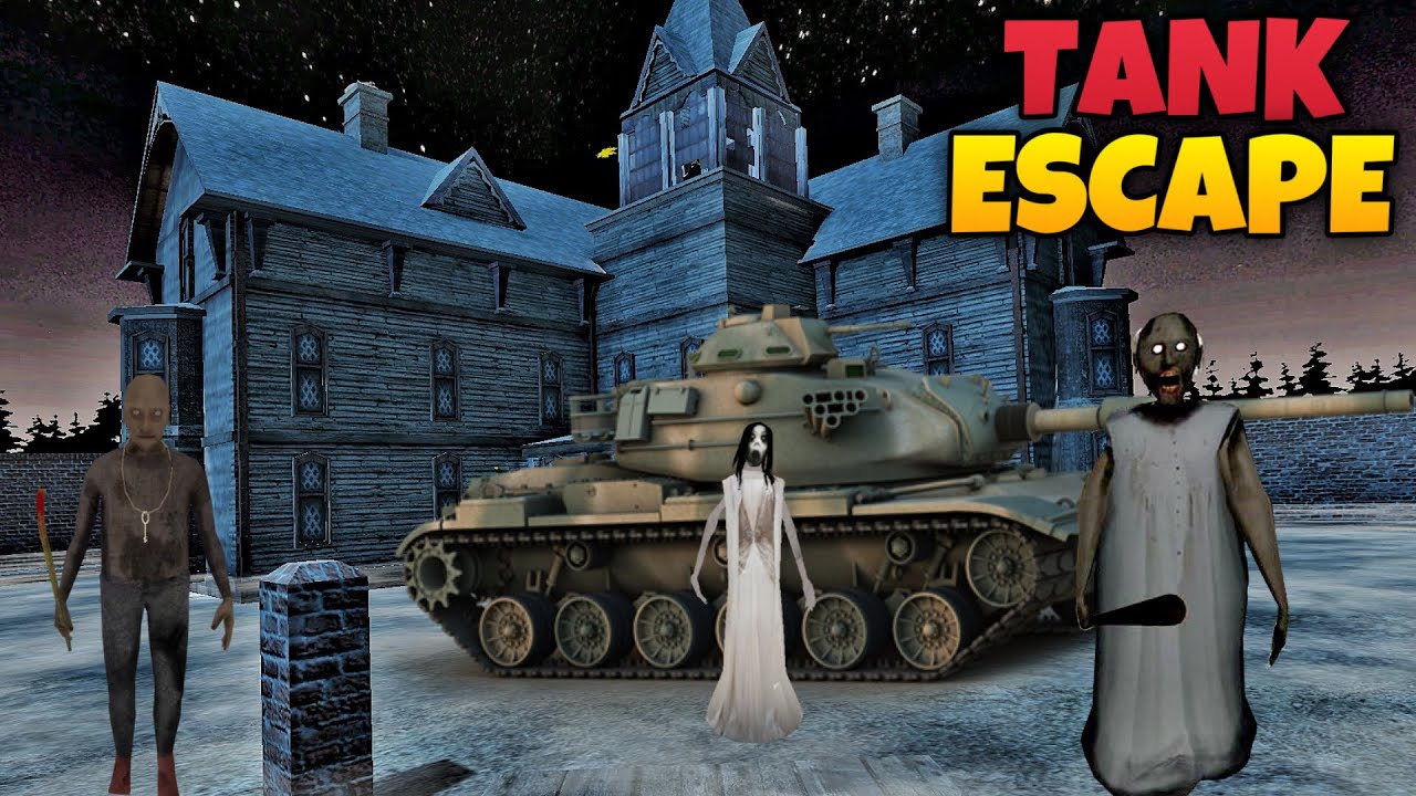 New TANK Escape 😨 Granny 3 Tamil Gameplay | JILL ZONE