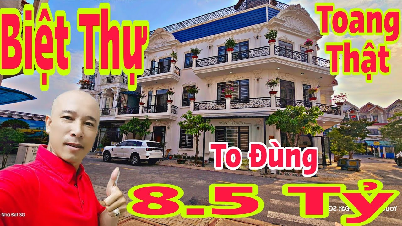 🛑Rồi Căn biệt thự chà bá 3 Lầu 8.5 tỷ bán luôn Tặng Hết Góc 2 mặt tiền đường 16m | #nhadepsg
