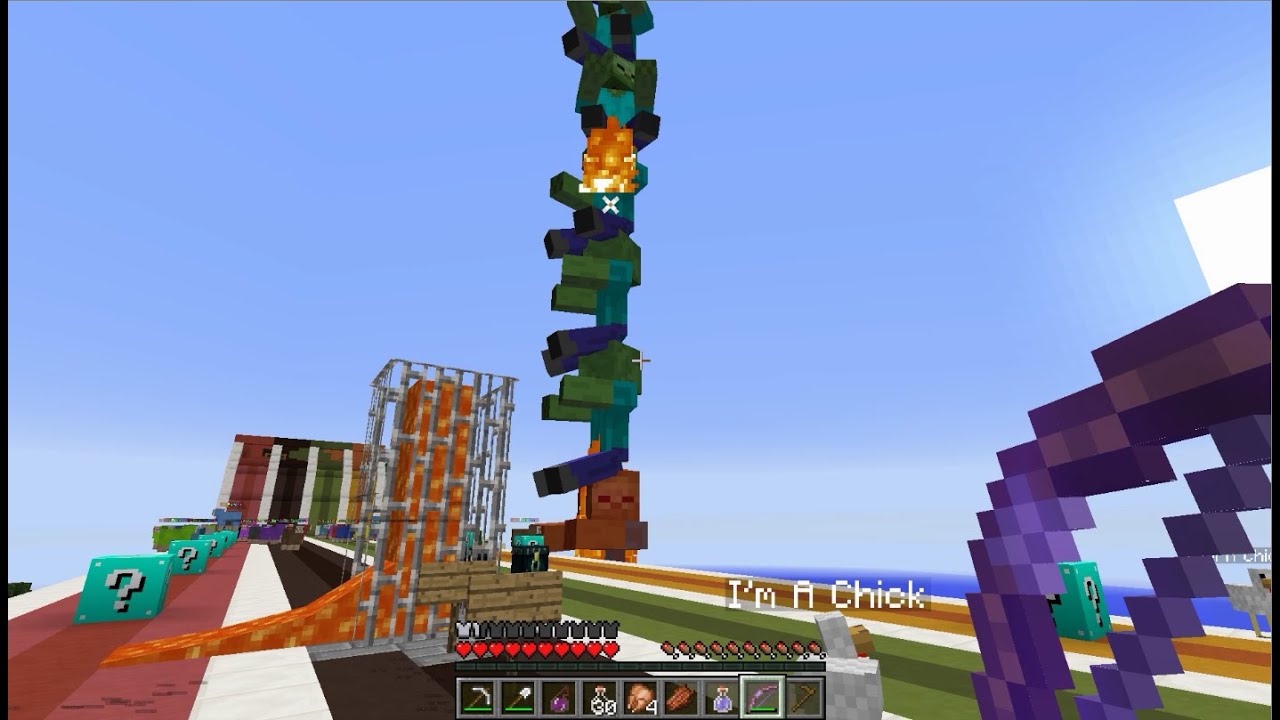 Nuevos Lucky Block's Azules!! -  Willyrex vs sTaXx - Carrera épica Lucky Block's - MINECRAFT