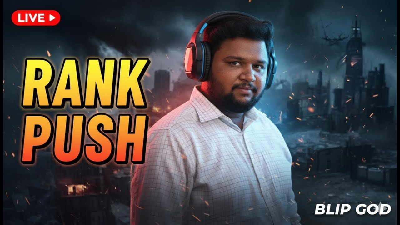 BGMI LIVE 🔴 Rank Push | Conqueror Grind | Intense Gameplay | Blip God